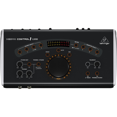 Behringer CONTROL 1 USB Controlador de estudio de alta gama con interfaz de audio USB
